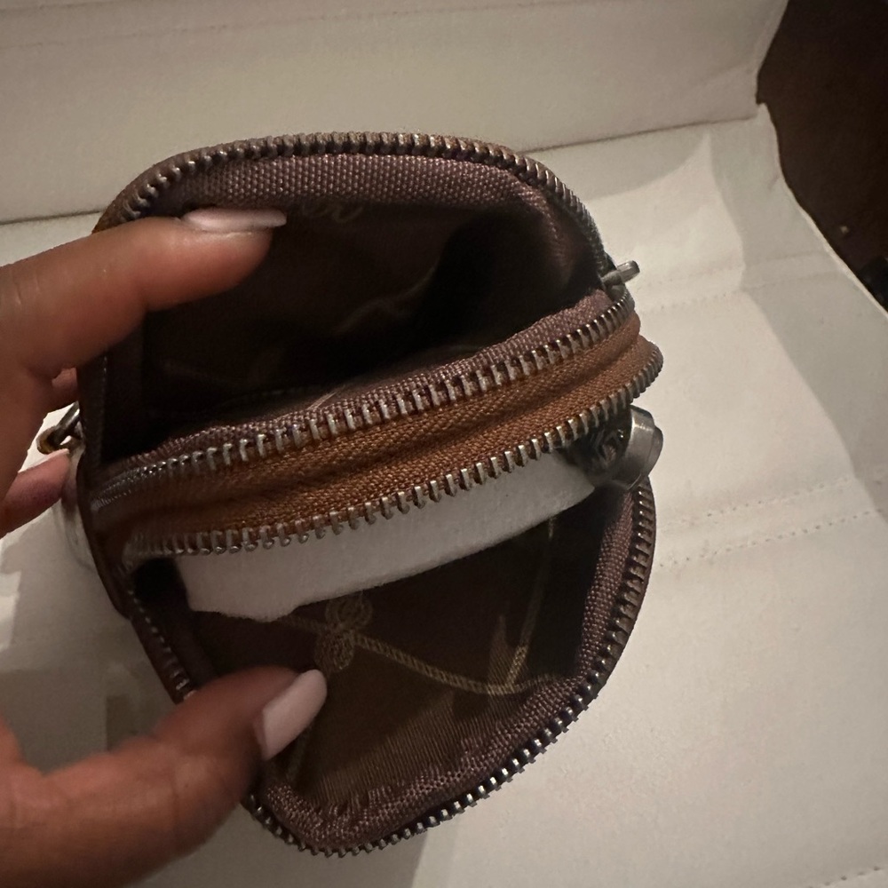 Wrangler Brown Crossbody Bag with Smooth Leather Finish